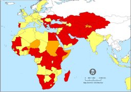 CCHF Repartition geographique